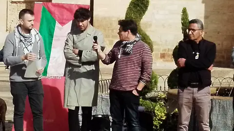 Concentración en apoyo del pueblo palestino (1)