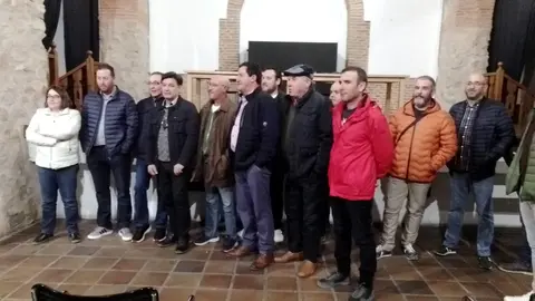 Asamblea de agricultores en Valdepeñas
