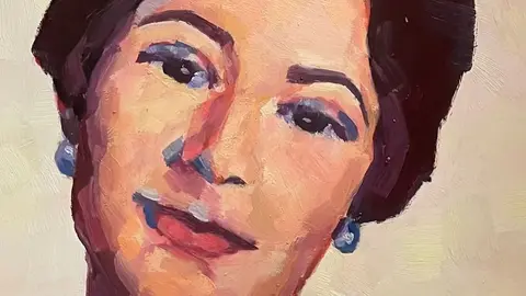 Retrato de la madre de Teresa Sánchez
