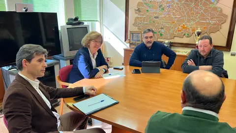 Joaquín Cuadrado y Amparo Bremard reunion con UGI 1
