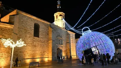 Luces Navidad en Valdepeñas