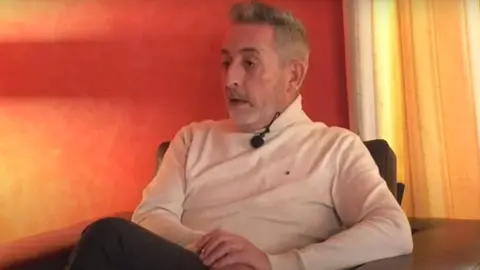 Jesús Martín en el despacho de Alcaldía