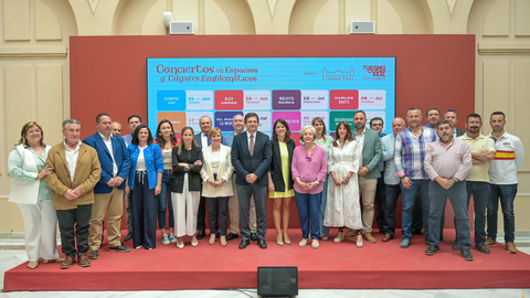 Presentación de los Conciertos en lugares emblemáticos 2024