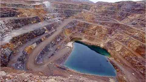 Mina de tierras raras en China