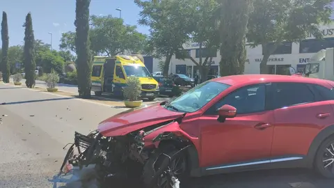 Accidente en la Avenida del Vino de Valdepeñas 16 de julio 2024 (1)