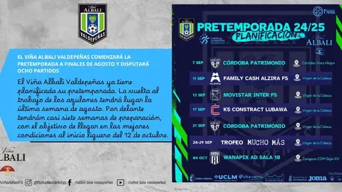 Pretemporada web
