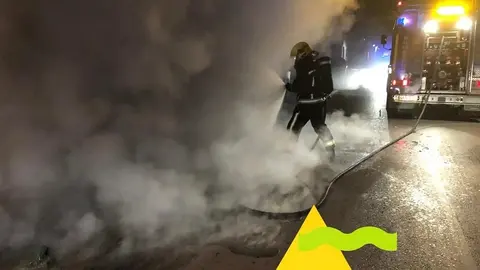 Incendio en un taller de Argamasilla de Alba Foto Emergencia Ciudad Real