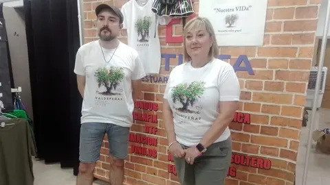 Chema del Fresno y Ana Lucha