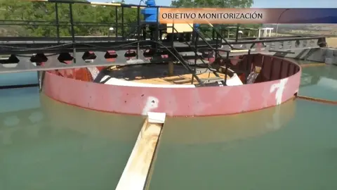 Planta potabilizadora del embalse de Fresneda