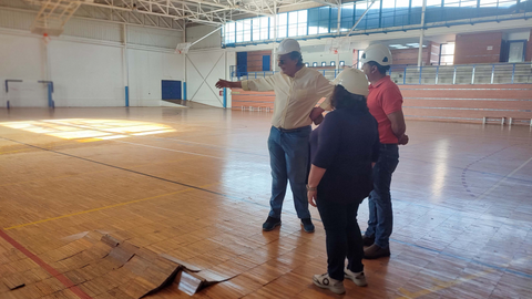 Técnicos de Diputación recorren la zona dañada por la tormenta (5)