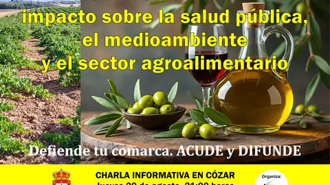 Cartel sesión informativa Cózar