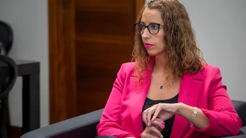 Toledo, 4 de julio de 2024.- Sara Simónm Consejera de Igualdad del gobierno de Castilla-La Mancha. (Fotos: A. Pérez Herrera // JCCM)