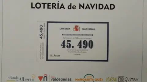 Lotería Navidad TeleValdepeñas 2024