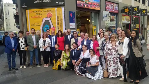 foto de familia- presentación 41ªSemana Zarzuela Madrid