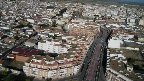 Valdepeñas aérea