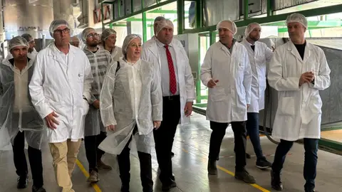 Visira a la cooperativa de pistacho de Villacañas