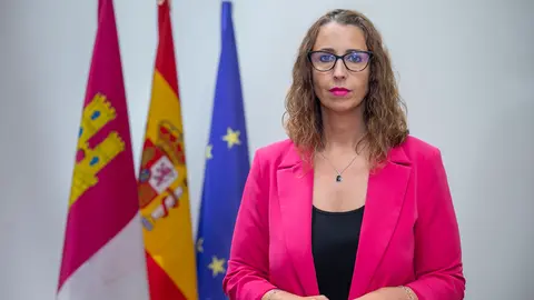 Toledo, 4 de julio de 2024.- Sara Simónm Consejera de Igualdad del gobierno de Castilla-La Mancha. (Fotos: A. Pérez Herrera // JCCM)