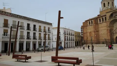 Plaza de la Constitución en Manzanares