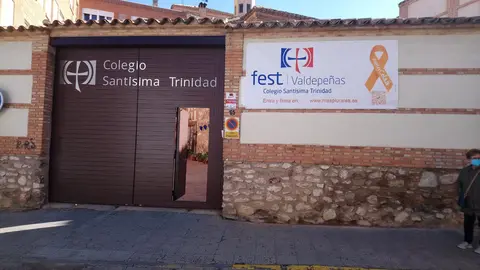 Entrada colegio de Trinitarios