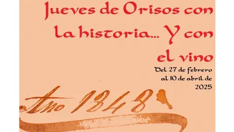 Ciclo de conferencias de ORISOS
