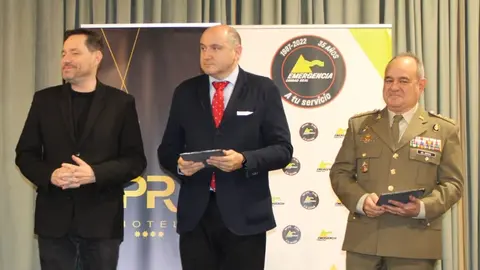 Francisco José García en Día de los Bomberos 2