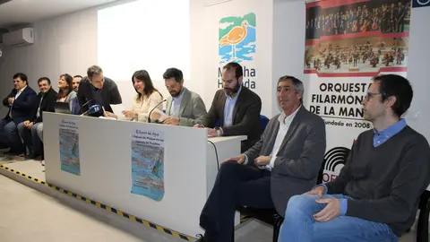 Blanca Fernández en presentación Festival Lagunas de Ruidera 1