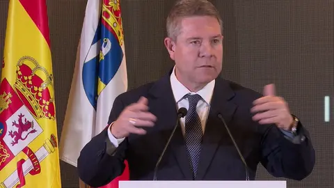 Emiliano García-Page ayer