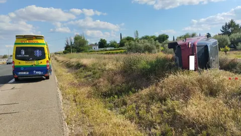 Vehículo accidentado