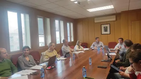 Manuel M. López-Alcorocho en Comisión Provincial Urbanismo