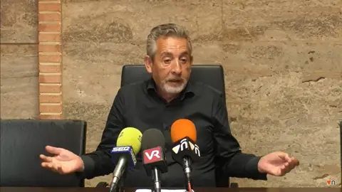 El alcalde de Valdepeñas Jesús Martín