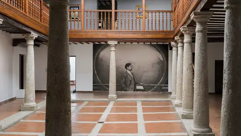 Museo Gregorio Prieto-Patio central de columnas