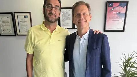 El presidente del colegio de Enfermería y el gerente del área sanitaria de Valdepeñas