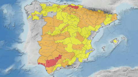 Mapa de calor España