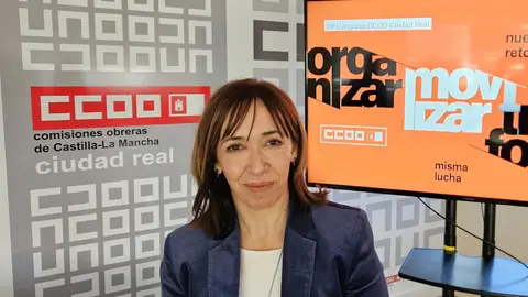Esther Serrano. Secretaria General CC.OO. Ciudad Real