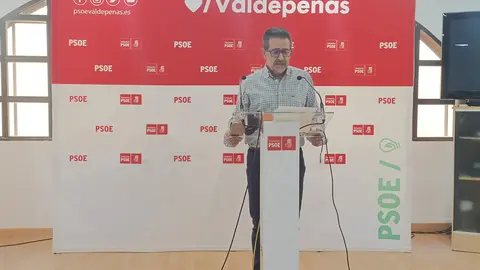 Adrián García PSOE Valdepeñas