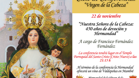 Ciclo de Conferencias “Virgen de la Cabeza”
