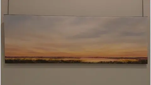 &ldquo;Nos volveremos a ver&rdquo;.Dresu. T&eacute;cnica mixta sobre lienzo