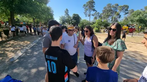 Actividad conjunta en el Parque Cervantes