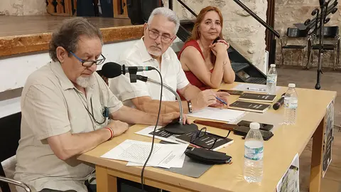 Juan Jos&eacute; Guardia Polaino, Jes&uacute;s S&aacute;nchez Rivas y la edil valdepe&ntilde;era Julia Cejudo