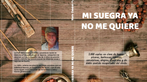 El valdepeñero Mario Esteban Fuentes publica su libro 'Mi suegra ya no me quiere'
