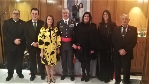 La sede de la Dirección de la Guardia Civil acogió el acto de imposición de faja del nuevo General Carlos Sarrión Resa