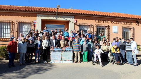 ADIN de Infantes reconoce a Carrizosa y Villamanrique su labor con discapacitados del Campo de Montiel