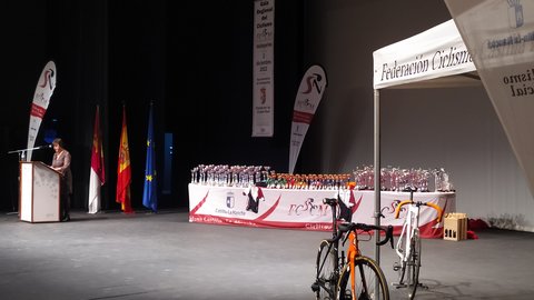 Valdepeñas acoge la Gala de Ciclismo de Castilla-La Mancha
