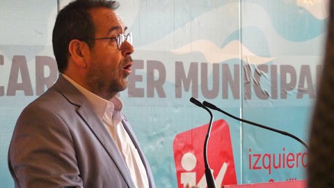 El valdepeñero Juan Ramón Crespo, candidato a presidir la Junta por Izquierda Unida