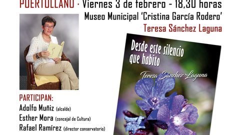 Tesala presenta en Puertollano su libro "Desde este silencio que habito"