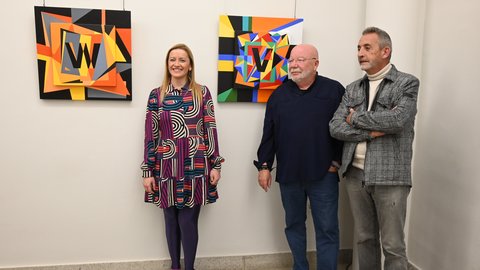 El colorista abecedario del artista J. Morgan se expone en el Museo Municipal de Valdepeñas