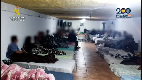 Desarticulada una organización criminal que introdujo 300 migrantes de manera irregular para explotarles en el campo
