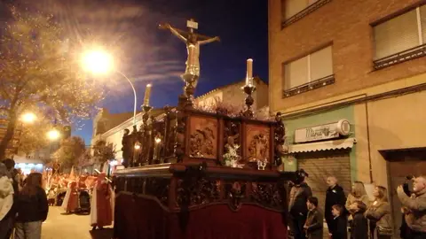 El Santo Cristo y la Virgen de la Palma protagonizan la noche del Jueves Santo