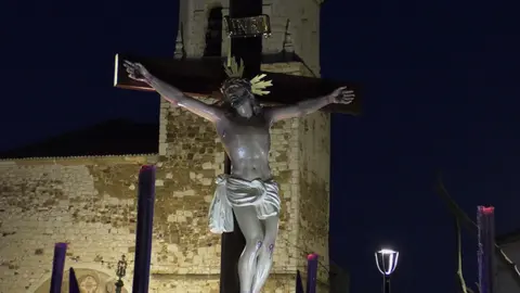 Procesión Penitencial de Viernes Santo en Santa Cruz de Mudela