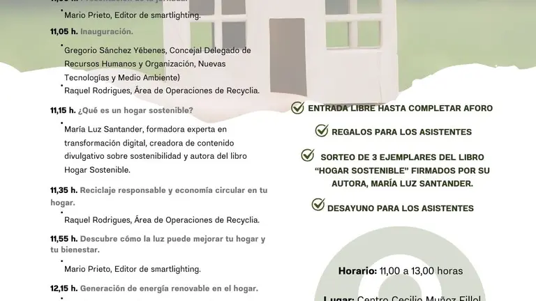 JORNADA HOGAR SOSTENIBLE